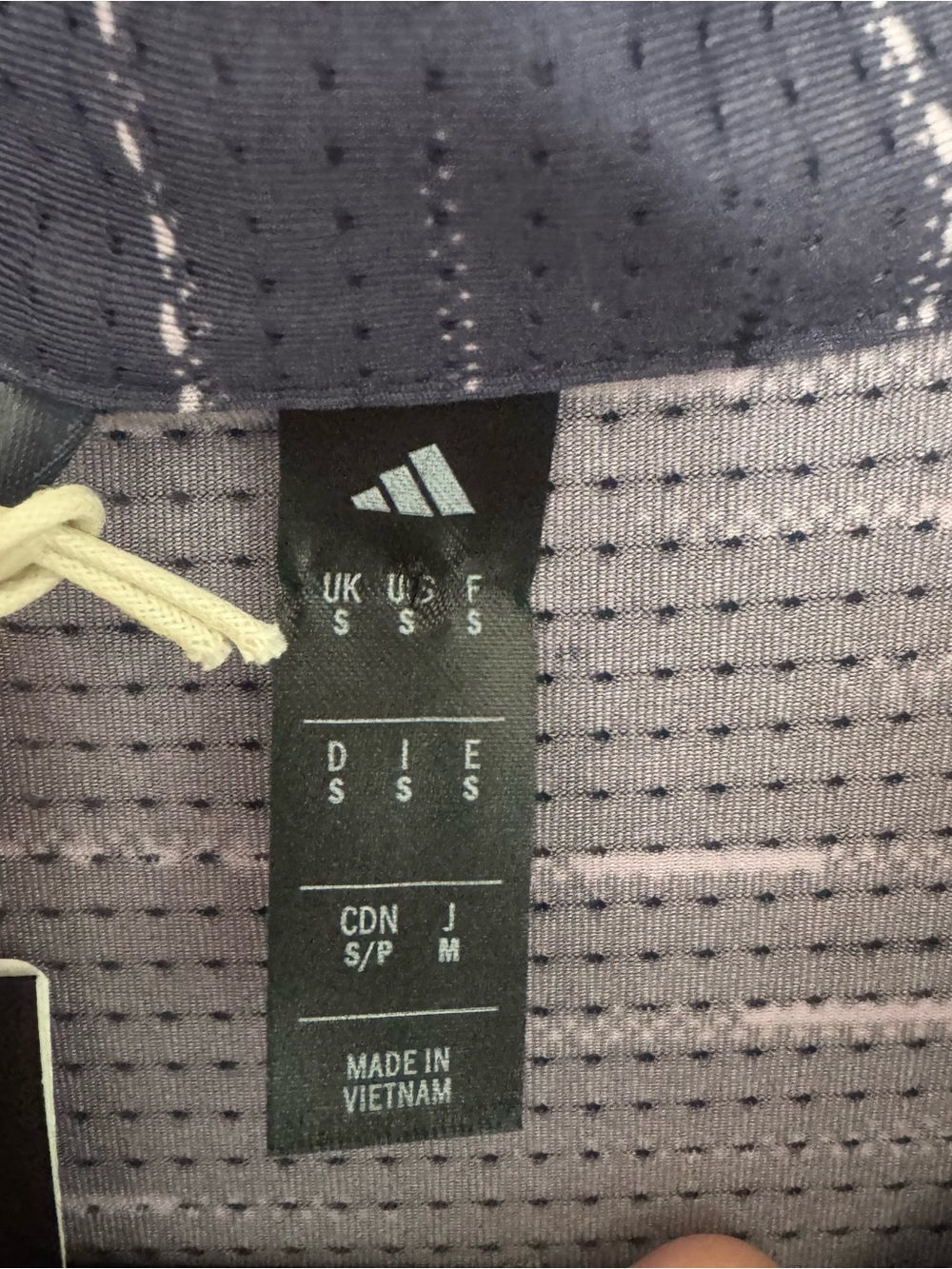 Adidas Men’s Purple Performance Polo Shirt - Picture 4 of 5